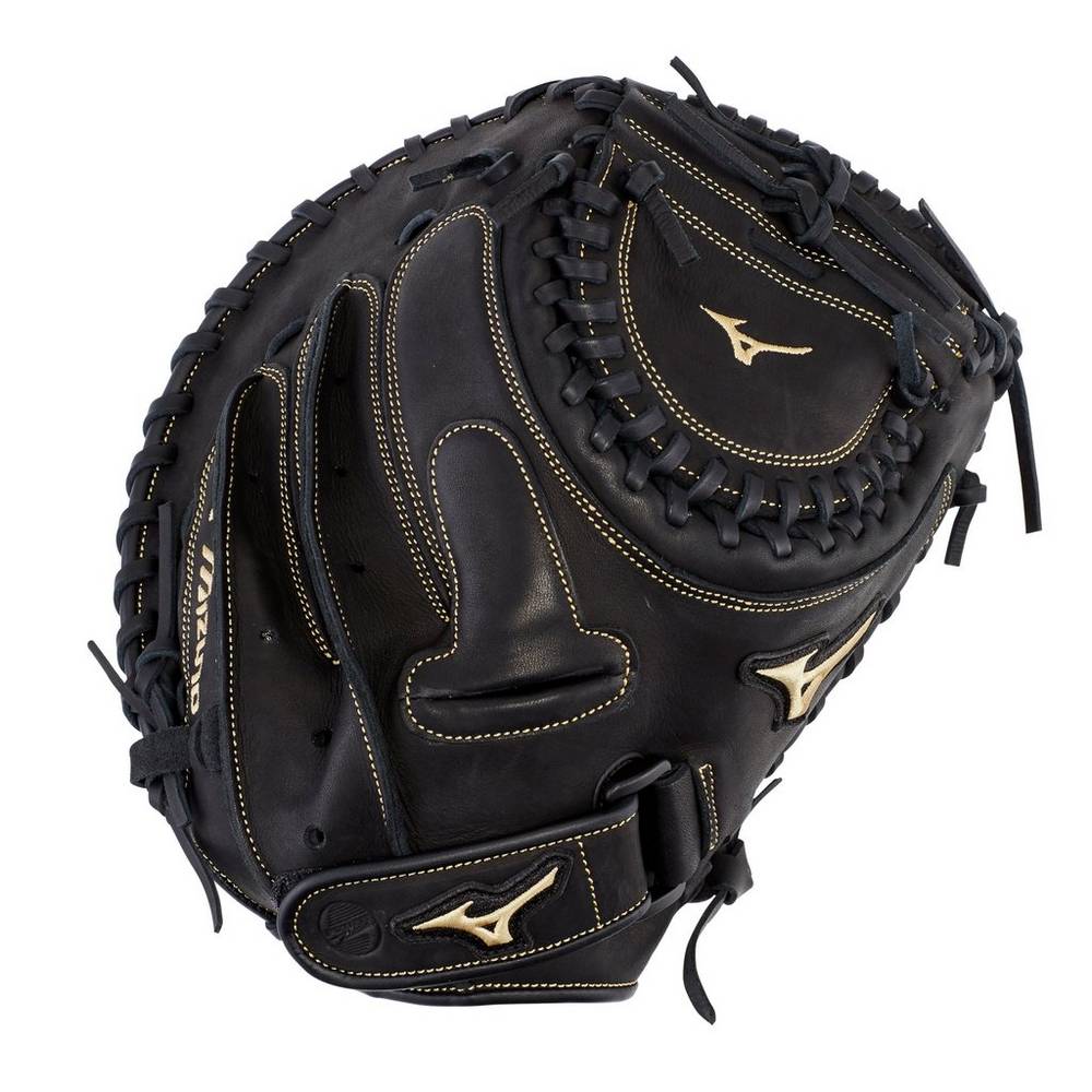 Mizuno MVP Prime Fastpitch 34" Női Catchers Mitt Fekete TDF013659